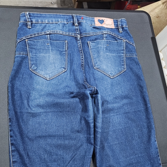 LAMBADA Y2K JEANS As Shown USED Size 6 USA 42 BRAZIL RARE FIND Butt Lift - Picture 7 of 16